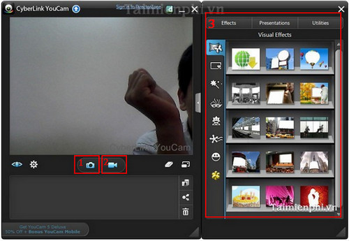Cách cài CyberLink Youcam, phần mềm quay video và chụp hình bằng Webcam