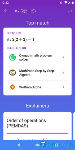 Socratic Math Solver Picture Tải Socratic - Ứng dụng giải bài tập qua ảnh chụp điện thoại -taimienp