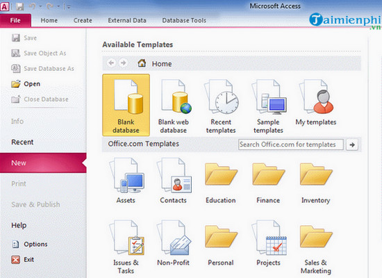 Tải Microsoft Office Access 2010 - Công cụ quản lý dữ liệu hiệu quả -t