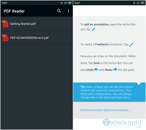 Download PDF Reader cho Android 1.4 - Ứng dụng đọc PDF đơn giản và hiệ