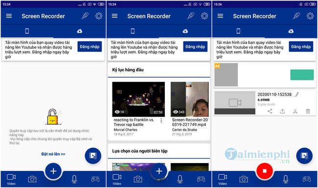 Tải Screen Recorder For Android