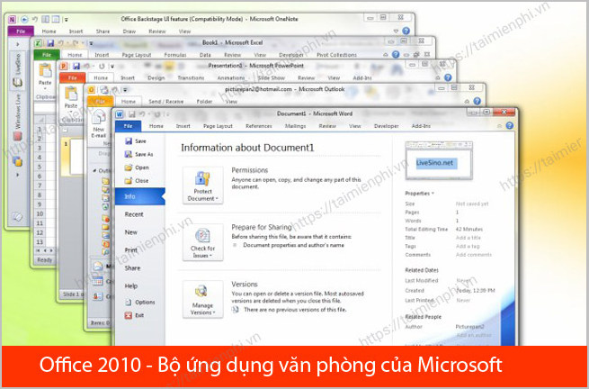 tai office 2010 mien phi