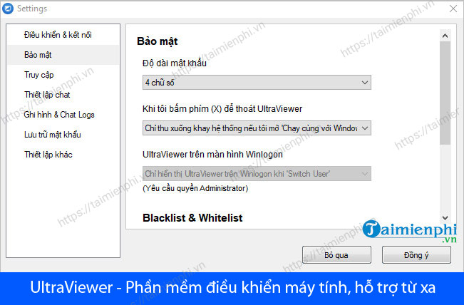 Download UltraViewer cho pc
