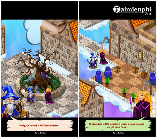Download Merlin and Merge Mansion