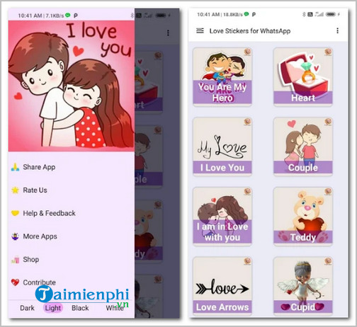 Download Awesome Romantic Love Stickers