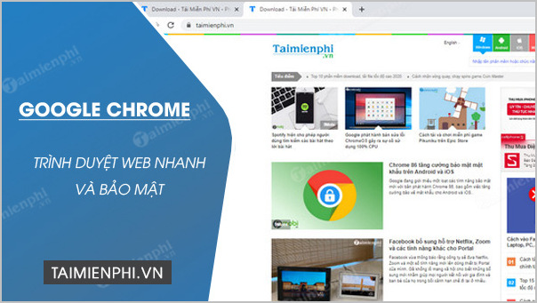 Tải google chrome mới nhất