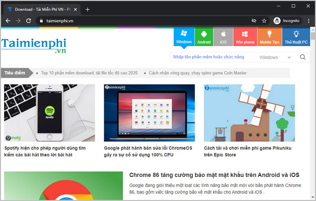 tai google chrome