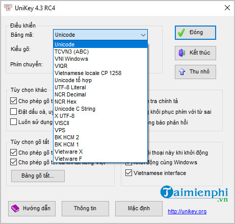 Tải Unikey 4.3 Rc5 - Download Bộ Gõ Tiếng Việt Win 11, Win 10, Win 7 -