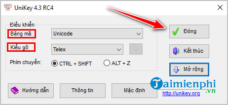 Tải Unikey 4.3 Rc5 - Download Bộ Gõ Tiếng Việt Win 11, Win 10, Win 7 -
