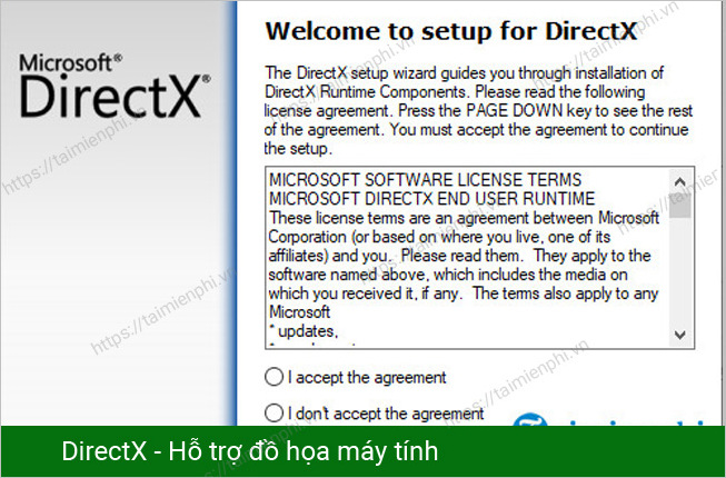 Tải DirectX