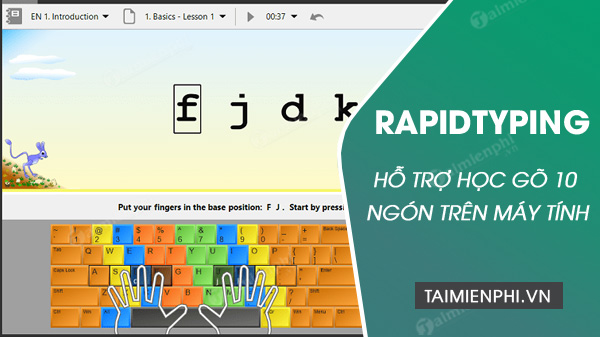 rapid typing tutor free download