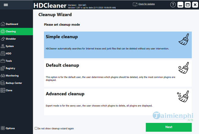 HDCleaner 2.057 download the new version for iphone