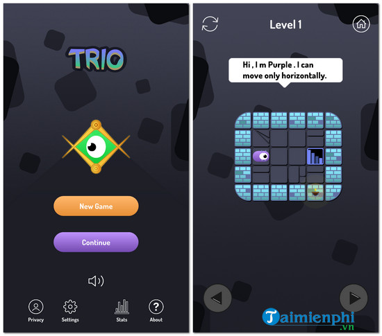 Download Trio - Puzzle Dungeon Heroes