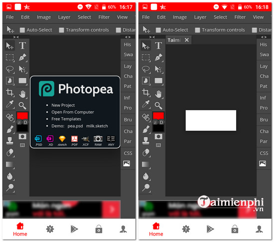 Tải Photoshop Mobile Photo Editor