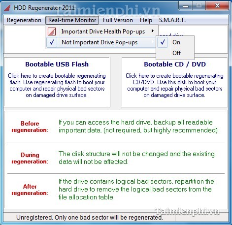 Download Hdd Regenerator 2022 - Phần Mềm Fix Lỗi Bad Sector Ổ Cứng -Ta