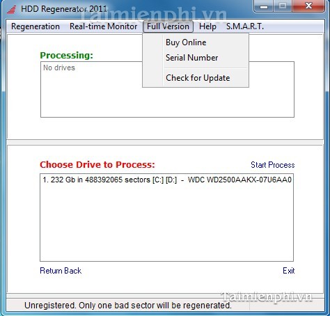 Download Hdd Regenerator 2022 - Phần Mềm Fix Lỗi Bad Sector Ổ Cứng -Ta